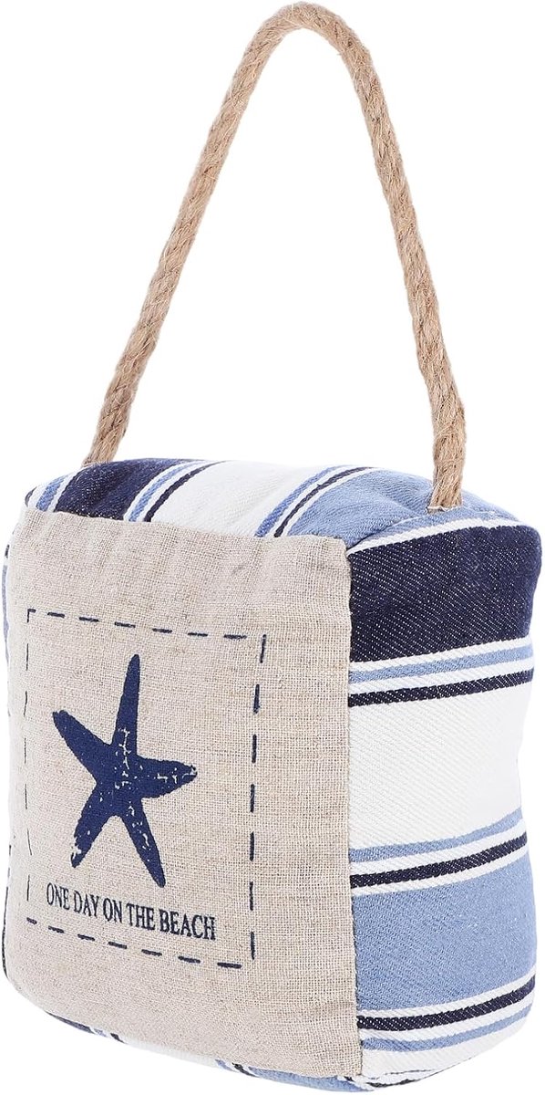 Stoffen Deurstopper - Decoratieve Stopper - Deuren Open Houden - Verzwaard Ontwerp - 28 cm Lengte - Multi