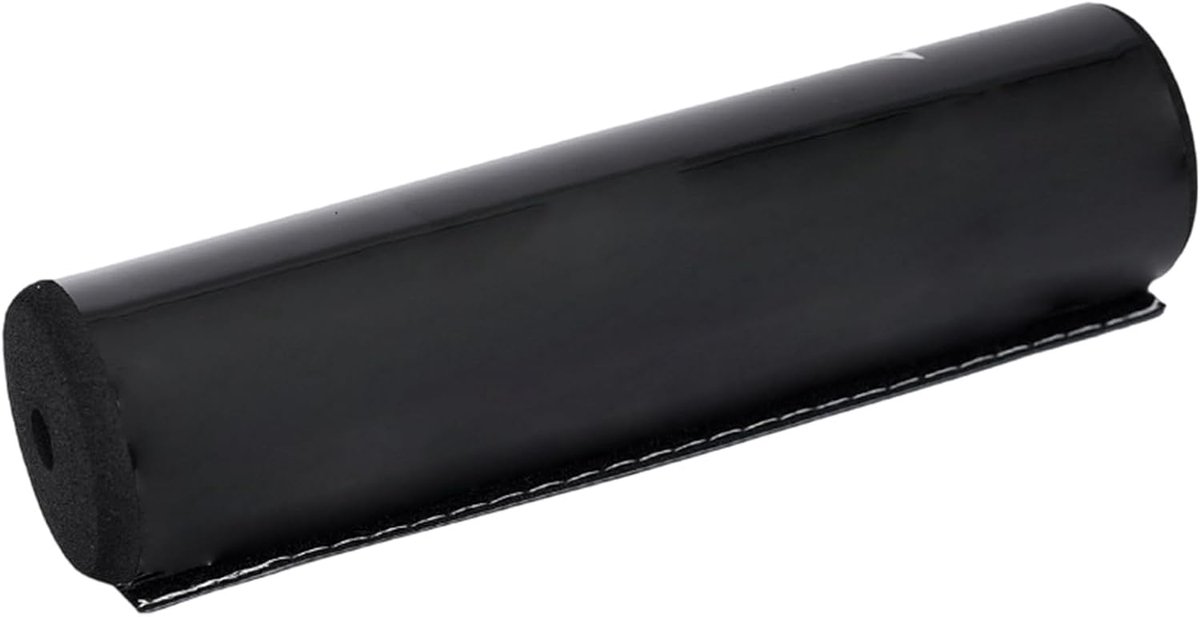 Stuurkussen dwarsdrager - Stuurbescherming schuim - Motorfiets rijcomfort - Schokabsorberend materiaal - 20 cm lengte - Zwart