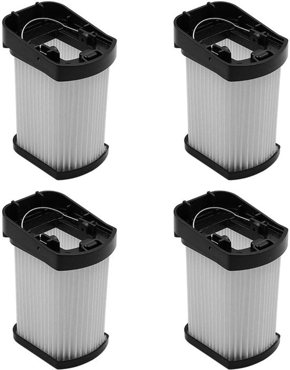 Allecto - Draadloze Handheld Vacuümfilters - 4 Stuks - Hoogwaardige