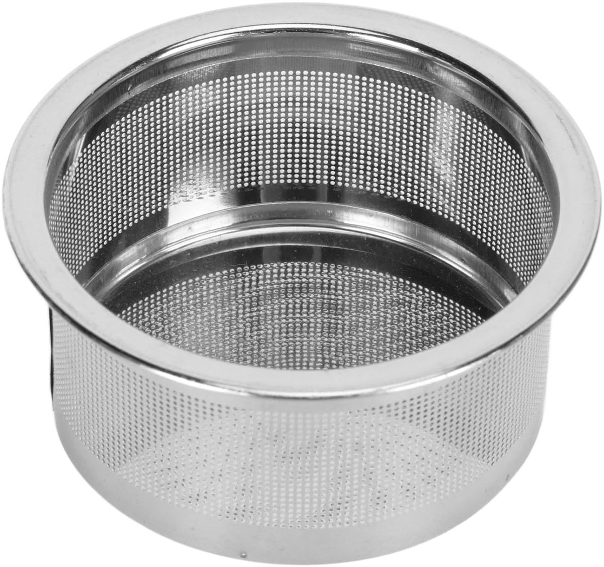 Roestvrijstalen Reinigingsmand - Zeefmand Horlogeonderdelen - Horloges Reinigen - Geoptimaliseerd Zeefontwerp - 67 mm diameter - Zilver