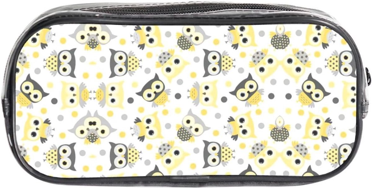 Transparant etui - Pennenhouder organizer - Spullen opbergen - Duidelijk ontwerp - 22 cm - Transparant