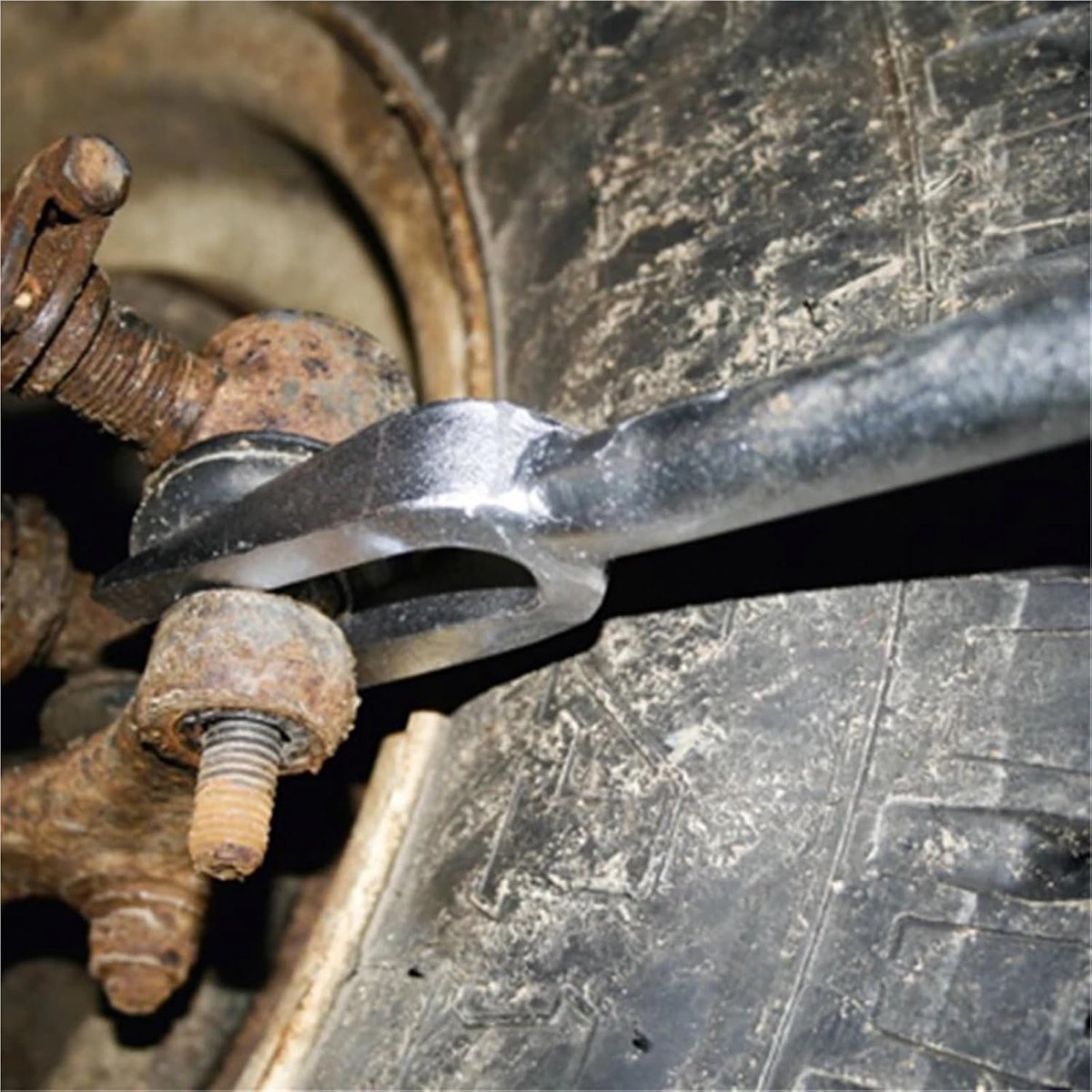 Kogelgewricht Verwijderset - Vorkkogel Separator - Auto Onderhoud - Krachtige Hefboomwerking - 5-delig - Zilver