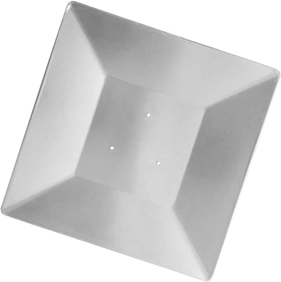 Terrasverwarmer Reflector - Warmteverdeler - Terras Verwarmen - 4-Zijdig Aluminium - 45 cm x 45 cm - Aluminium