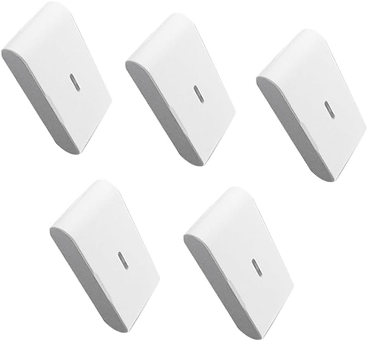 Glasbreuk Detector - Trillingssensor Raam - Huisbeveiliging - Instelbare Gevoeligheid - 5 stuks - Wit