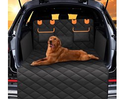 Hondendeken Kofferbak - Beschermmat Auto - Auto Beschermen - Krasbestendig Antislip - Voor Ford Kuga - Zwart