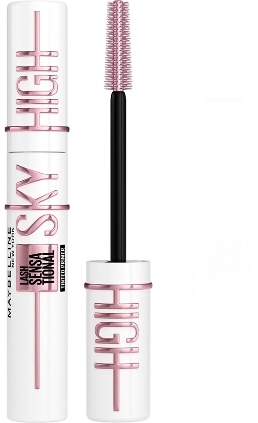 Maybelline New York - Lash Sensational Sky High Tinted Primer - Zwart - Eindeloos lengte en intens volume Mascara Primer - 7,7ml