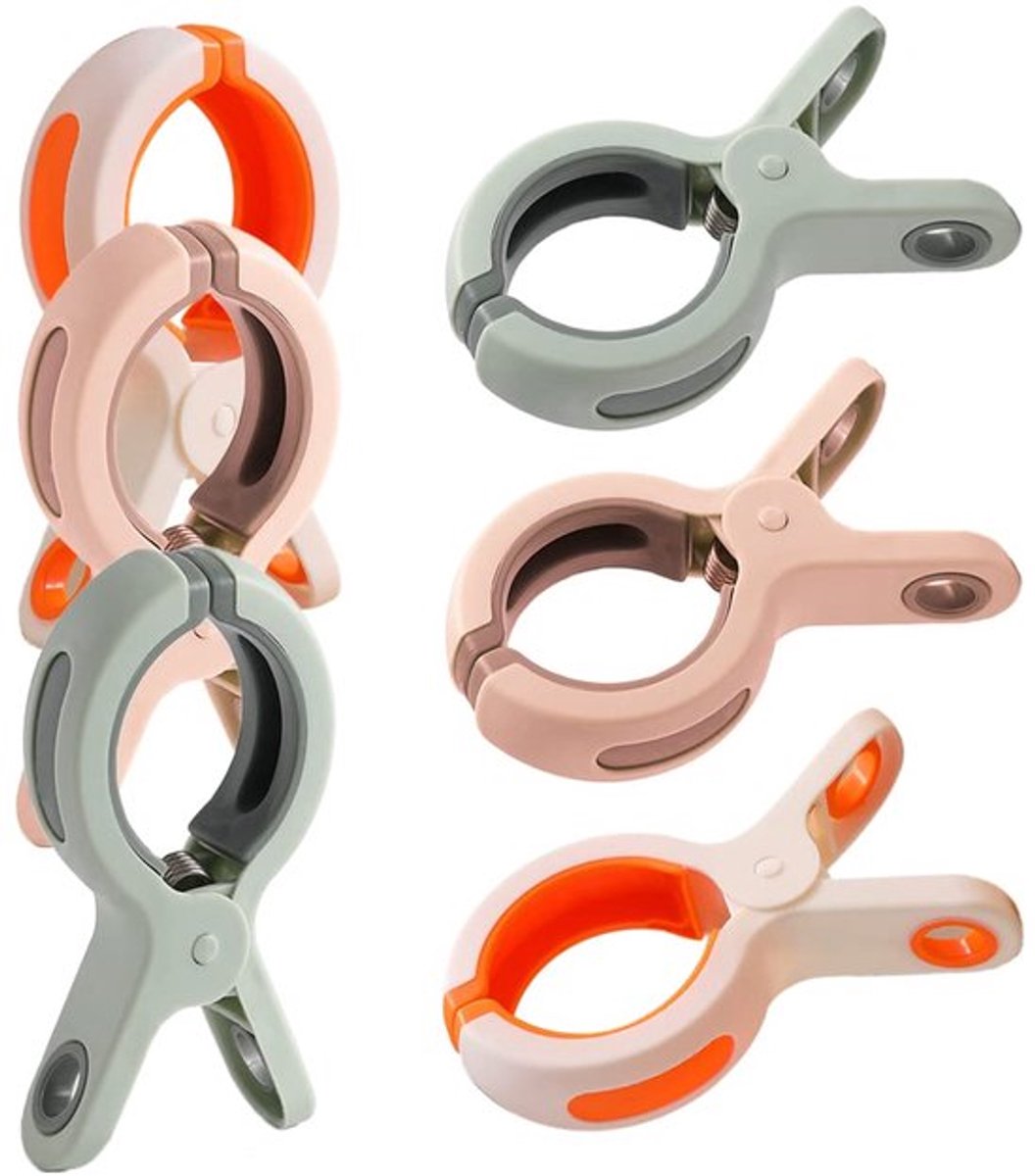 6 kijkers voor strandstoelen - Allecto Plus Wasknijpers