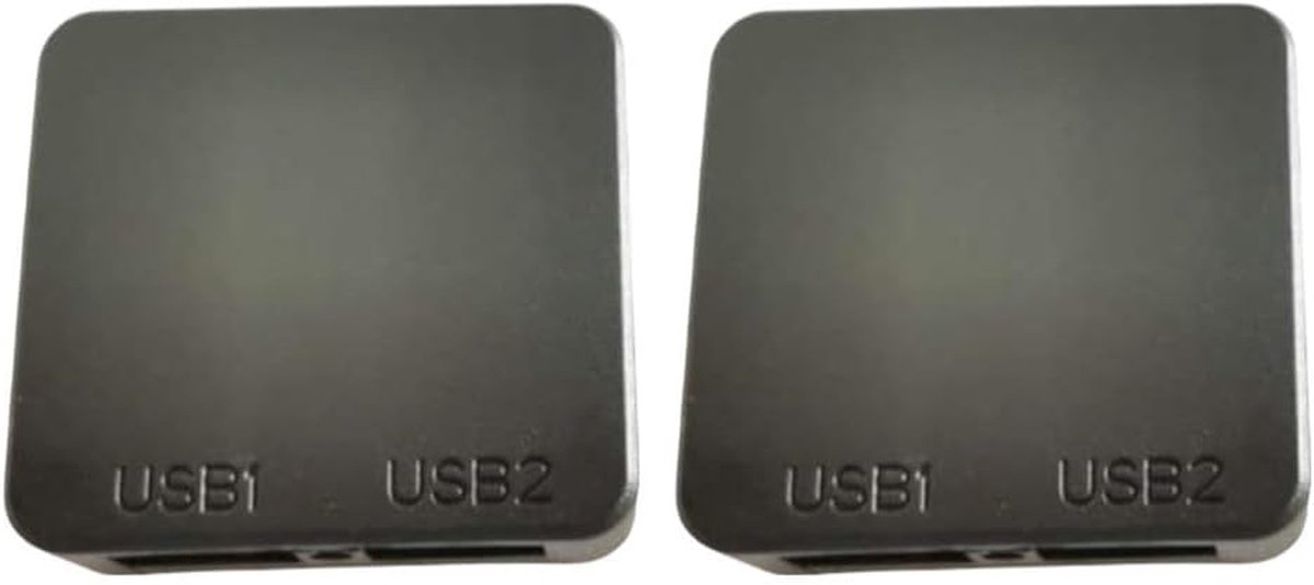 Zonnepaneel Laadregelaar - MPPT Regulator - Energie Beheer - Dubbele USB Snelladen - 50x50x14mm - Zwart