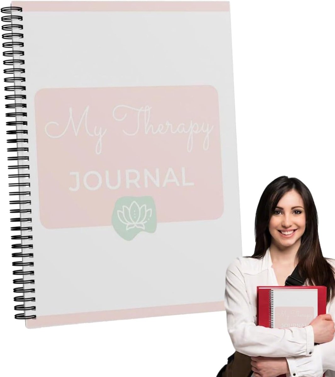 Mentale Gezondheid Dagboek - Positiviteits Journal - Emoties Beheren - Met Begeleidende Vragen - 14 x 21 cm - Enkele Kenmerken