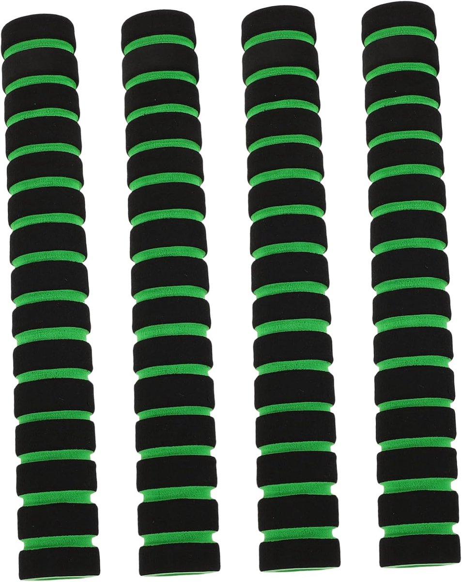 Handvat Grips - Stuurhoezen - Comfortabel Fietsen - Universele Pasvorm - 21.5 cm - Groen