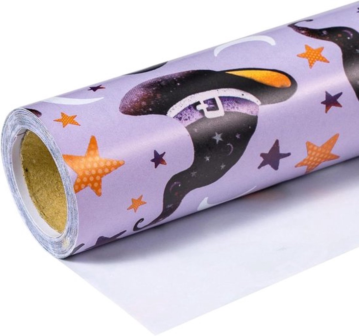 Heksenhoed ontwerp in pakpapier voor Halloween Allecto Plus