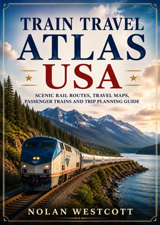 Train Travel Atlas USA - cover