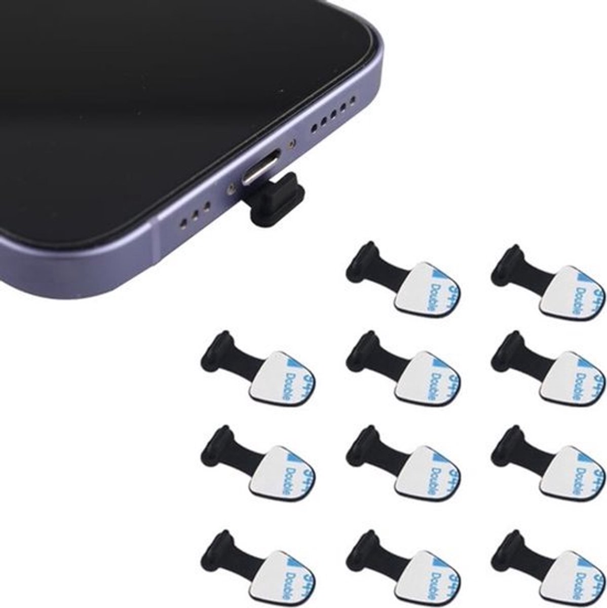 Allecto - Plugjes voor luchtfilterende charging-openingenen