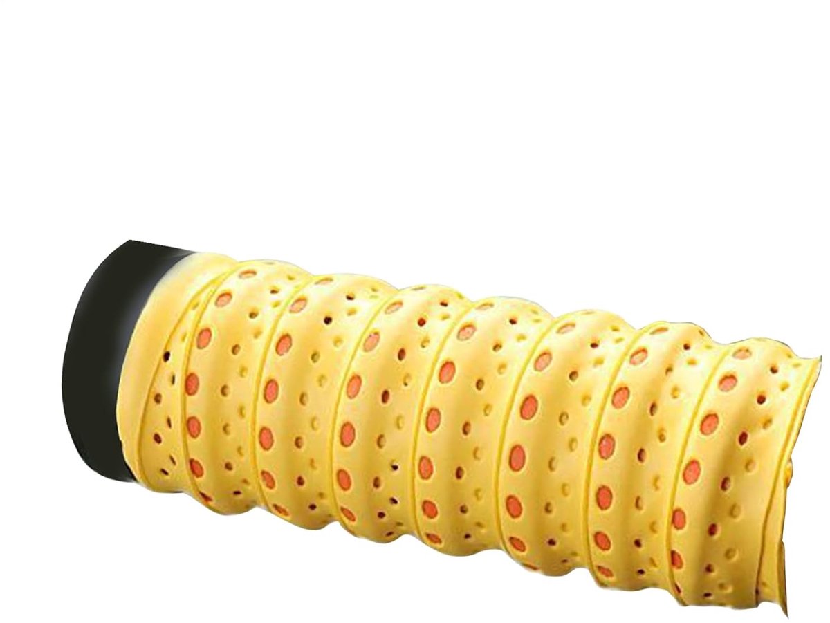 Motorfietsstuur Handgrepen - Fietsstuur Bekleding - Comfortabel Rijden - Antislip Zweetabsorptie - 110 x 2.5 cm - Geel