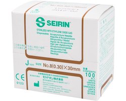 Seirin J Type - Dry needle - Diverse maten - KS Medical Group