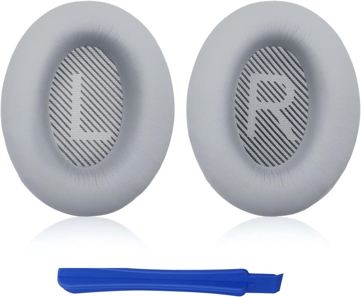 Vervangende Oorkussens voor Bose Hoofdtelefoons - Comfortabele Leer Oorkussens voor QC2/QC15/QC25/QC35/QC35II, Hoofdtelefoon Accessoires en Reparatieonderdelen