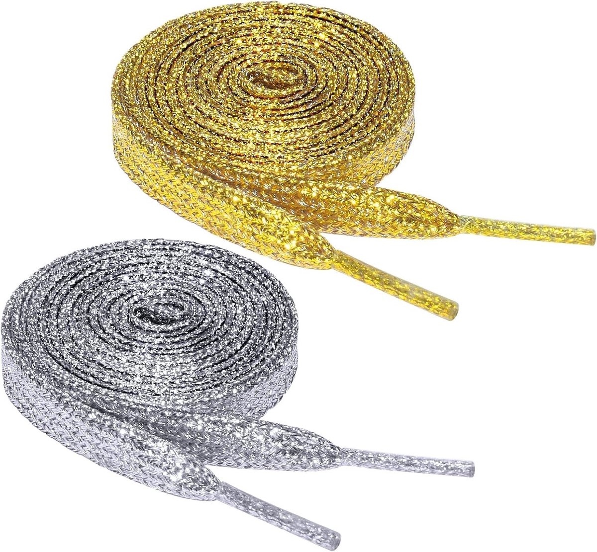 Premium elastische veters, scheurvast en zonder knopen, 100 cm, vervangende veters voor sneakers, sportschoenen en hardloopschoenen