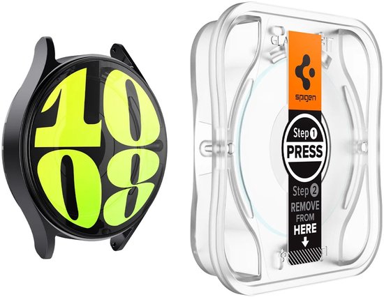 Spigen EZ Fit - Samsung Galaxy Watch 7 40MM Screen Protector Glas 2-Pack