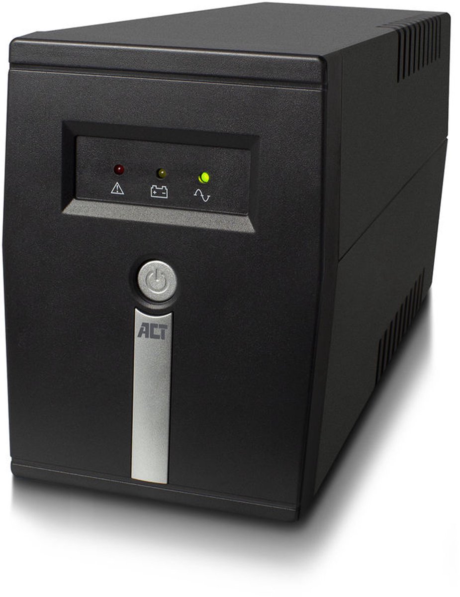 ACT UPS Noodstroom 600VA/360W – 1x stopcontact, 1x C13 - Line Interactive – AC2305
