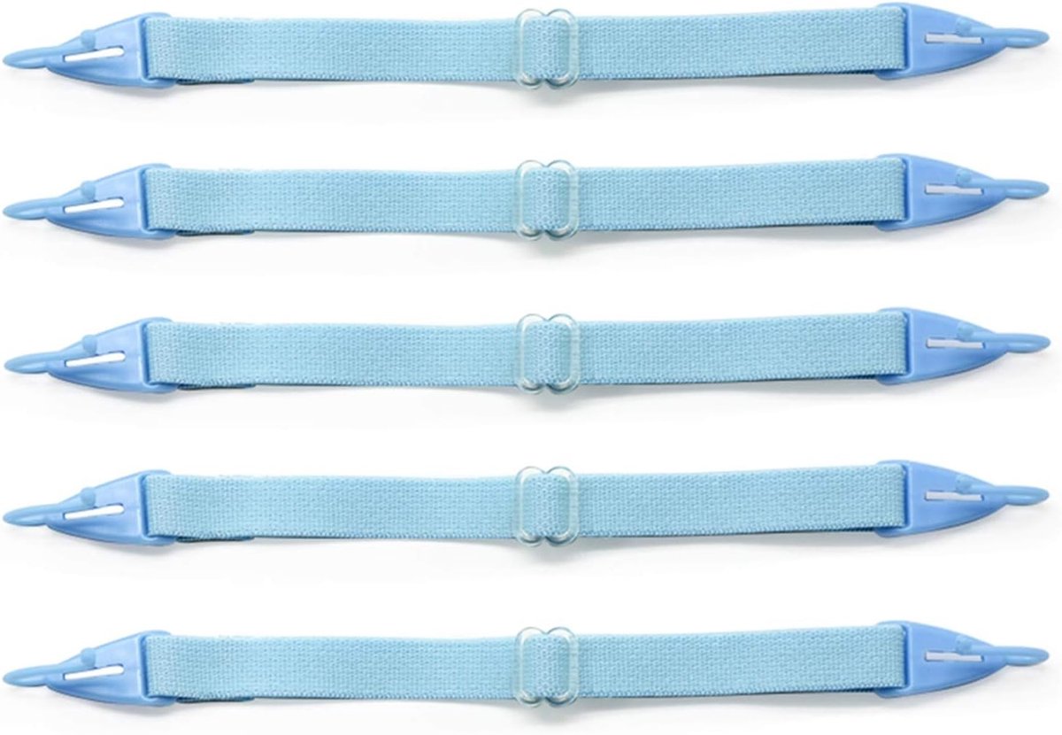 Verstelbare brillenkoord voor kinderen, sportbrillen band, 5 stuks, ideaal voor actieve kinderen