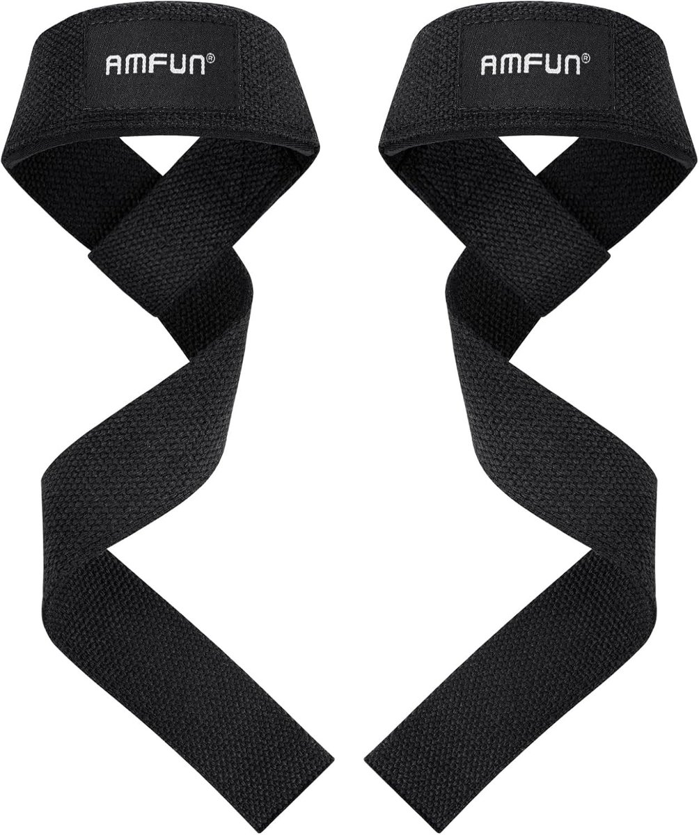 Lifting Wrist Straps voor Gewichtheffen - Neopreen Polsbanden voor Deadlifts, Powerlifting en Bodybuilding - Perfect voor Intensieve Gym Workouts, 2 Stuks