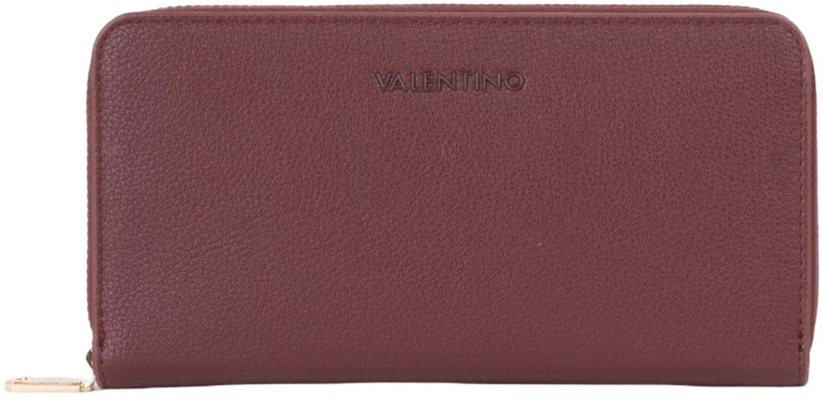 VALENTINO portemonnee Farn Zip Around Wallet Bordeaux wijnrood