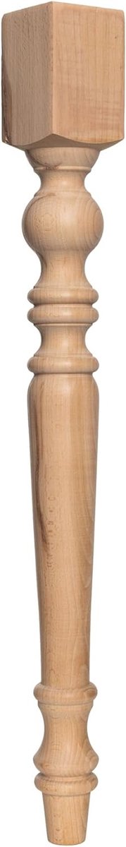 Houten Tafelpoot - Meubelondersteuning - Tafel Verbetering - Handgemaakt Ambacht - 75 cm - Bruin