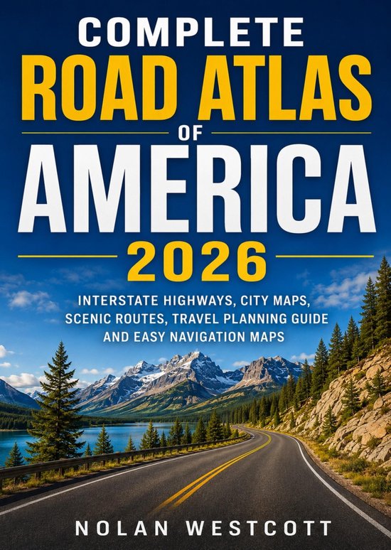 Complete Road Atlas of America 2026 - cover