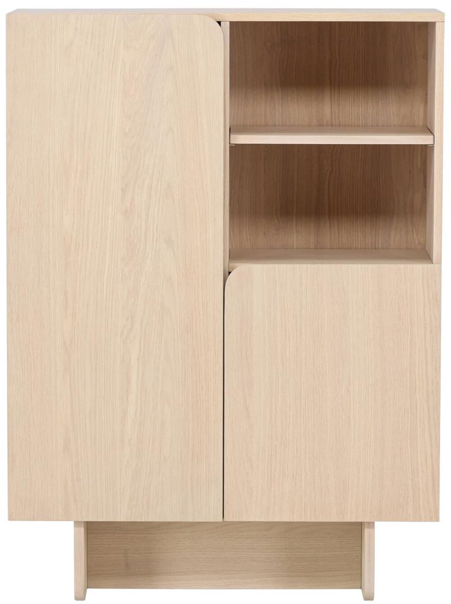 Tyresö dressoir 2 deuren, 2 planken whitewash.