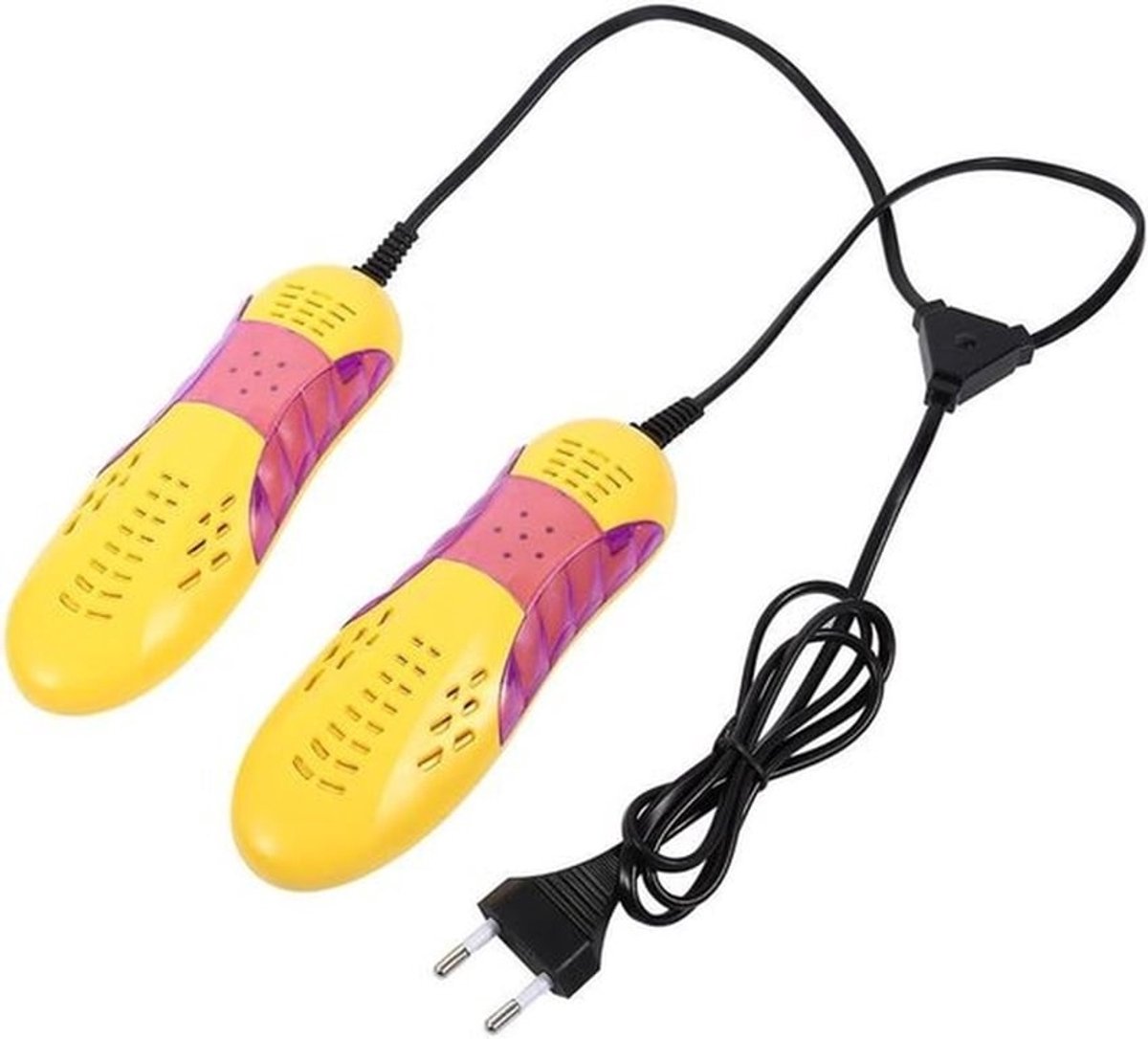 - Elektrische Schoendroger - Schoenwarmer - Voor Voetbalschoenen en Snowboardlaarzen - Zwart - Drogen en Verwarmen - Geschikt voor Alle Schoenmaten - Handig en Efficiënt - Sneeuw- en Sportuitrusting