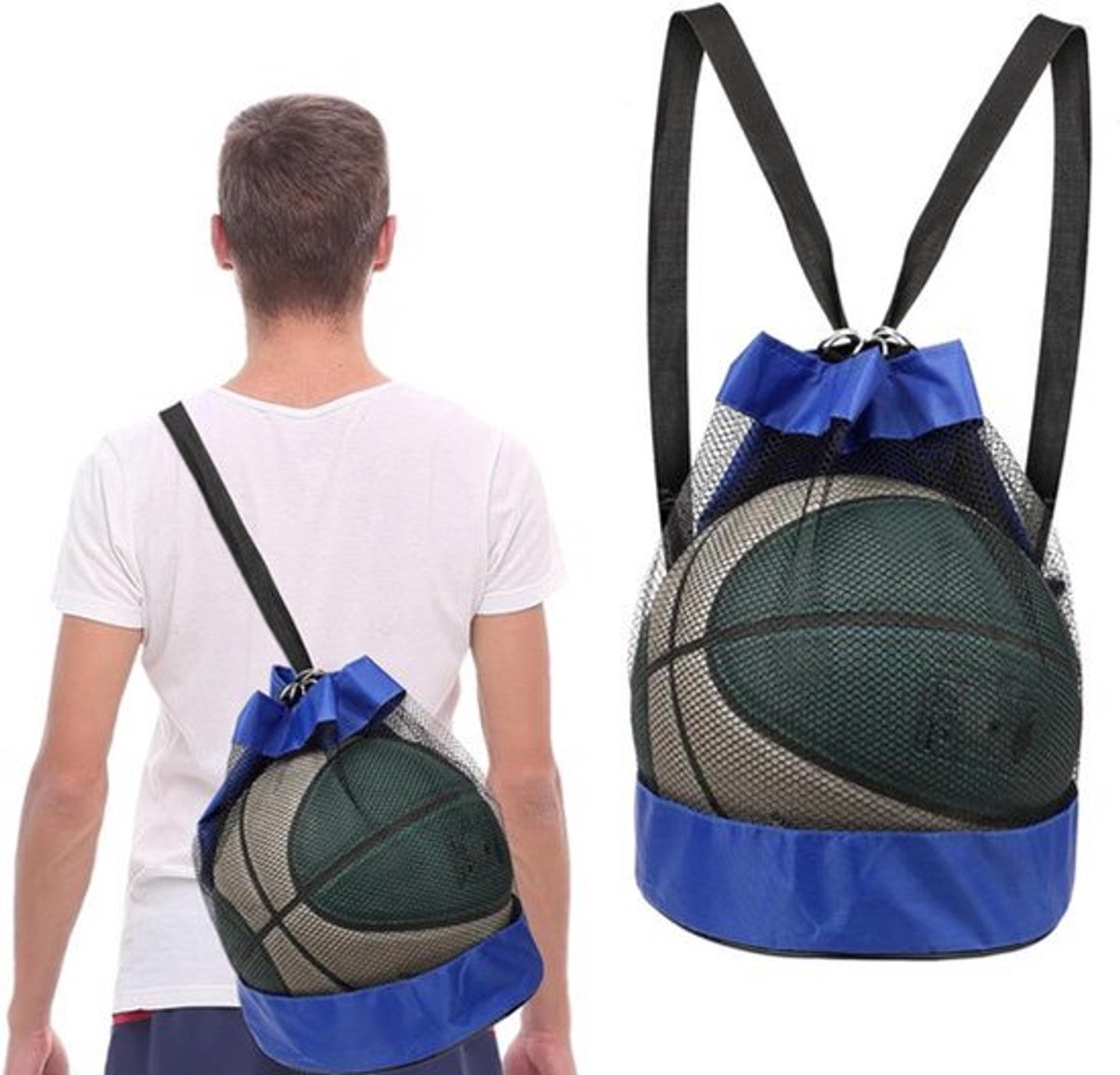 Multifunctionele sportnettas voor voetbal, basketbal, tennis, volleybal, rugbybal
