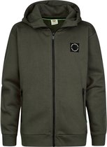 Petrol Industries - Jongens Vest met capuchon ironland - Zwart - Maat 152