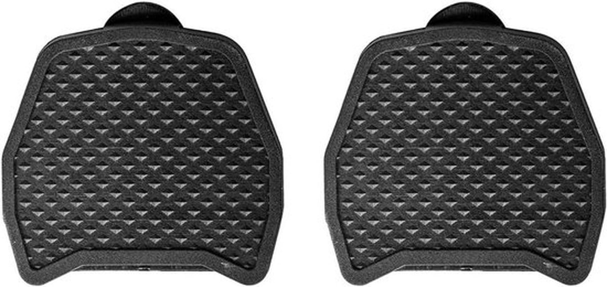 Pedaalplaatadapter - platte pedalen - compatibel - SPD-SL klikpedalen - extra grip - comfort - geschikt voor alle fietsschoenen - zwart - pedaalconverter