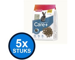 5x Beaphar - Care+ konijn senior 1,5kg - Knaagdierenvoer - 1.5 kg