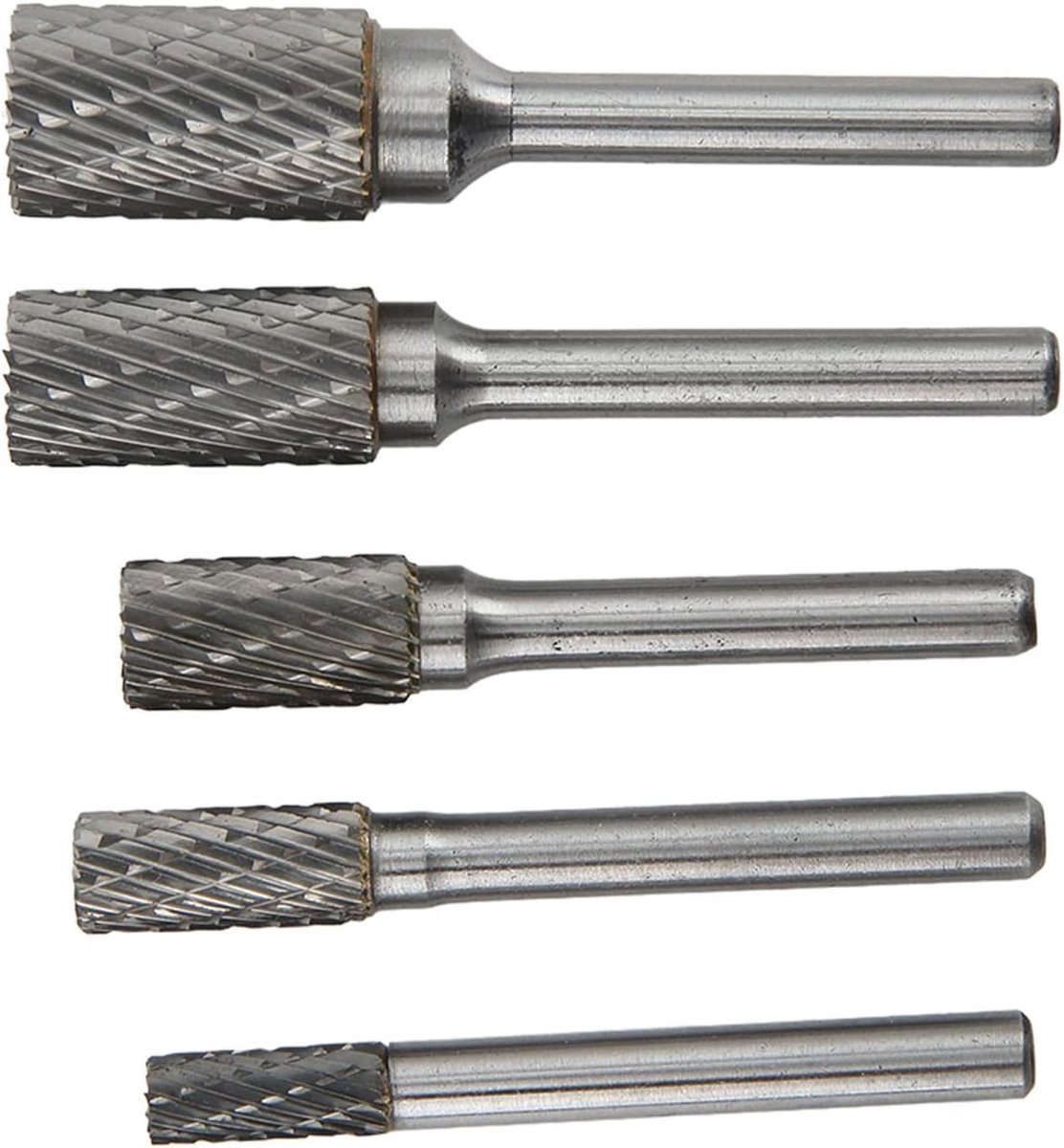 Double Cut Carbide Burrs Set - 6mm Rotatieve Bestanden voor Scherpen, Frezen en Bewerken van Metaal