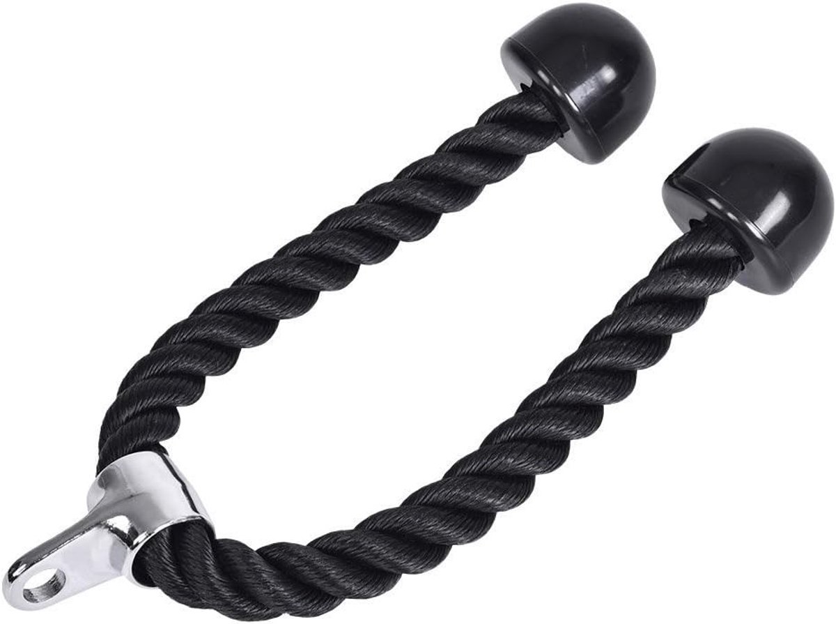 Tricep Touw voor Push Pull Down - Multi Gym Accessoire voor Krachttraining van Triceps, Biceps en Schouders