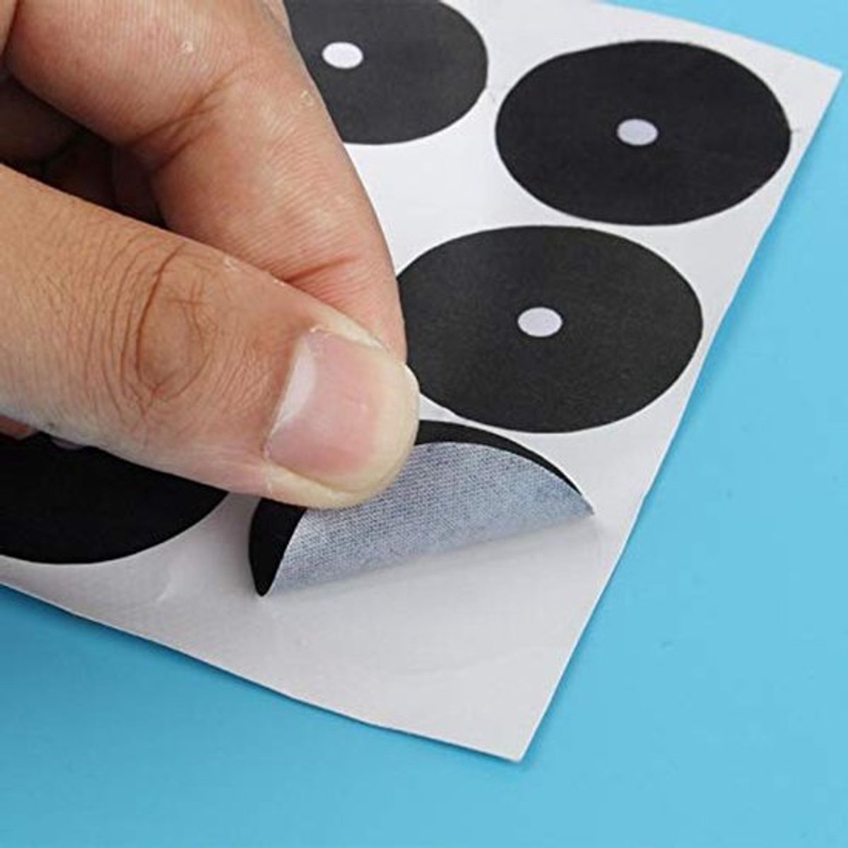 Biljarttafelmarkeringspunten, biljartstickers, accessoires voor biljartkaarten, wit (US-maat M)