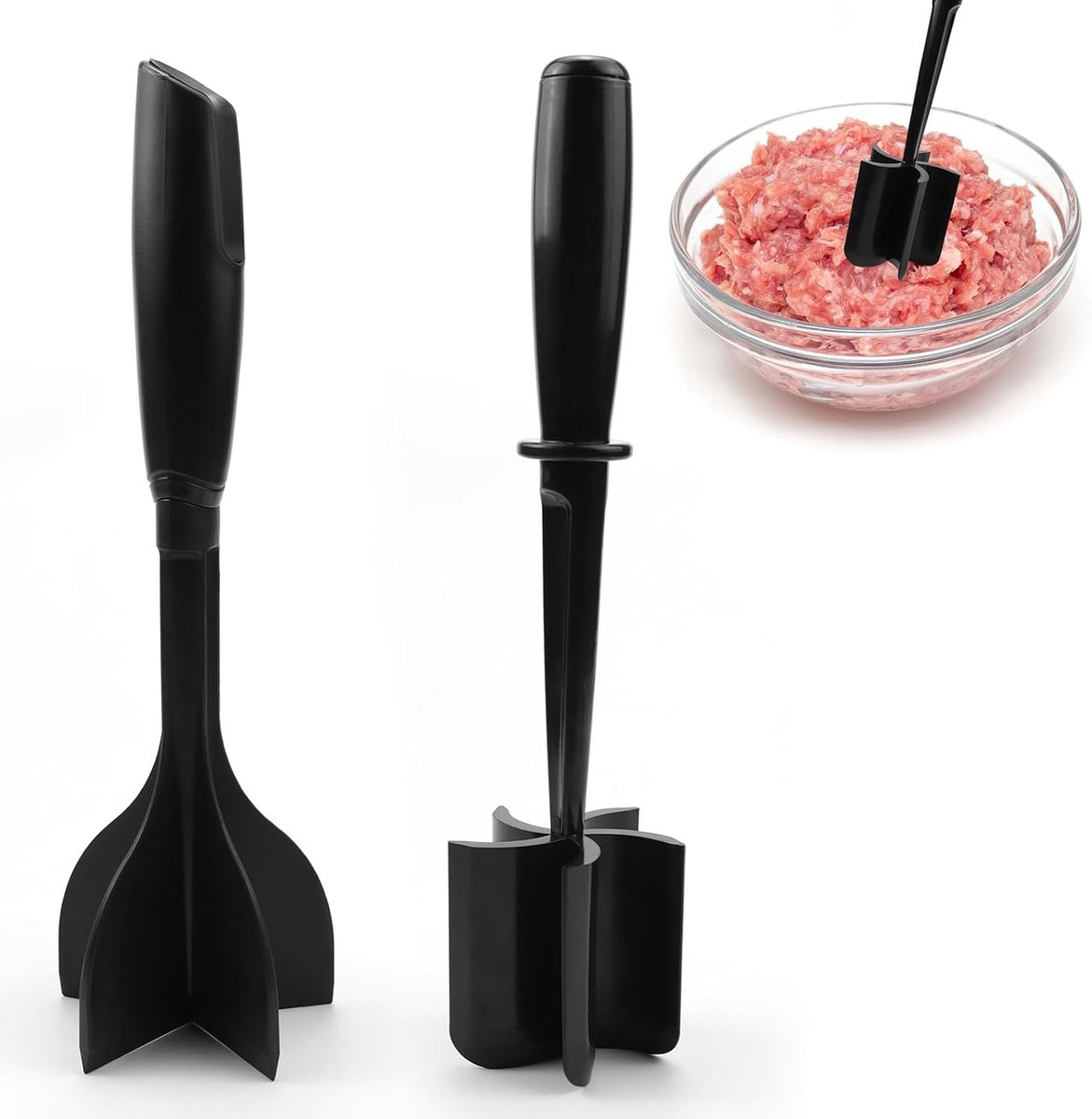 Gehaktsnijder Set - ABS - Ergonomisch Handvat - Hoge Temperatuur Weerstand - Voor Vlees en Groenten