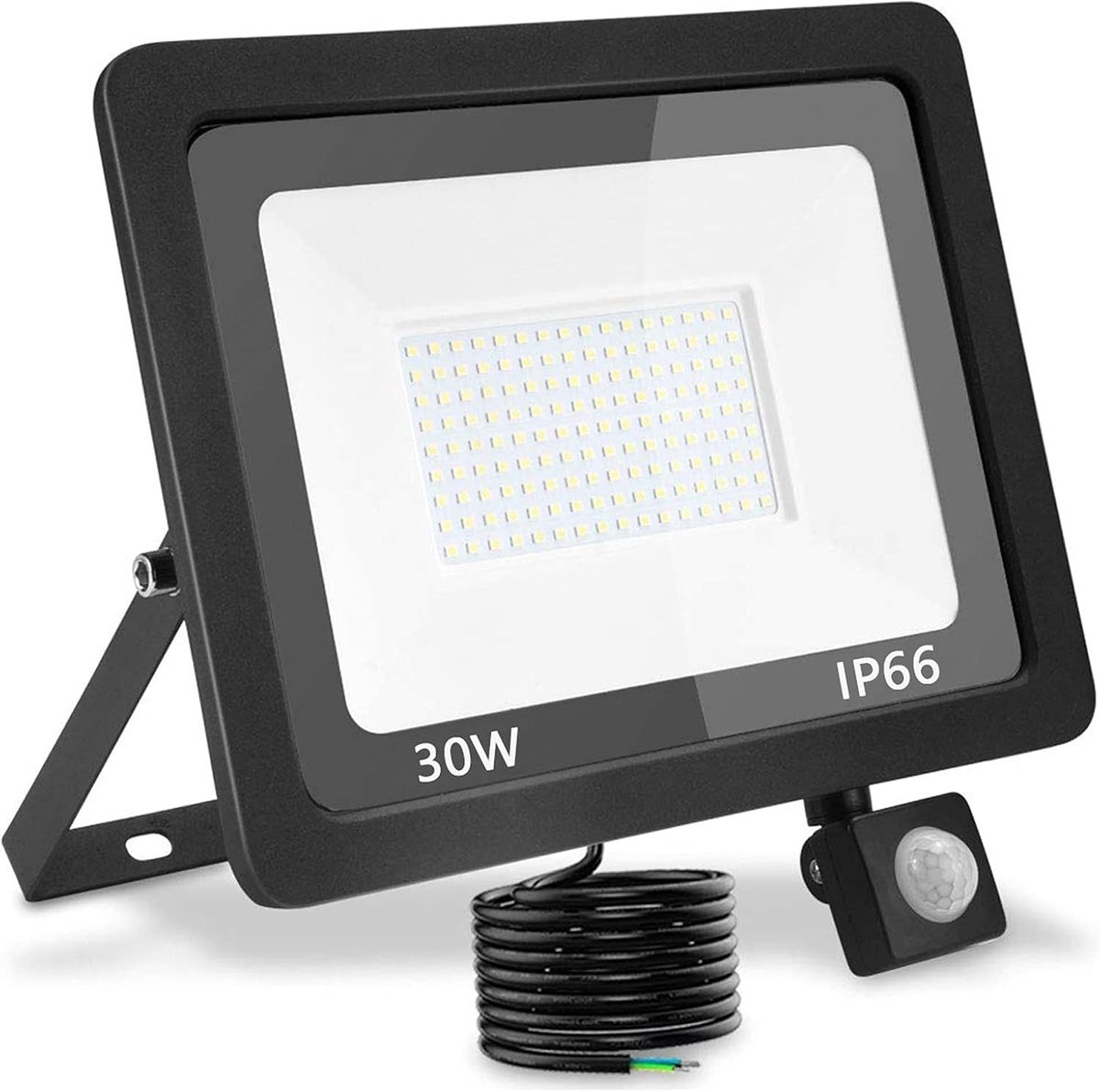 Led-schijnwerper - Aluminium - Bewegingssensor - Waterdicht - Voor Tuin en Garage