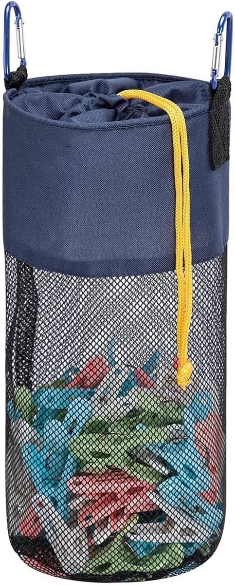 Wasknijperzak - Nylon - Hangend Mesh Design - Sneldrogend - Voor Wasknijpers en Kleine Voorwerpen