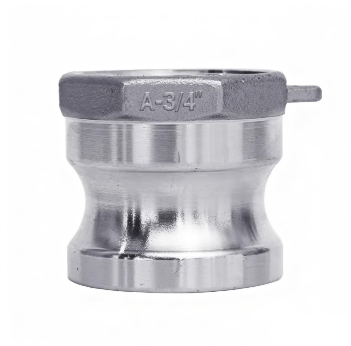 Dailygoods - Camlock Slangkoppeling 3/4 inch Roestvrij Staal met Adapter