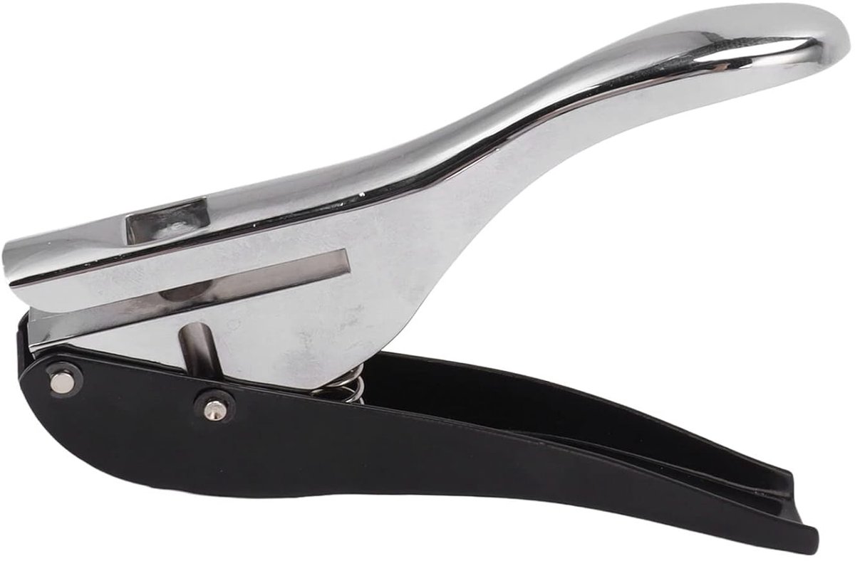 Mini Perforator - Gatentang - Papier Verwerken - Antislipbasis - 8 Mm - Zwart