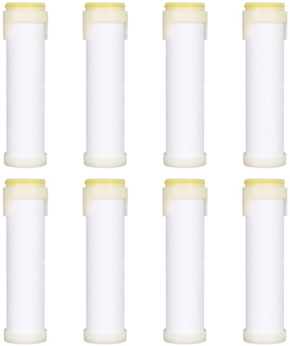 Dailygoods - Vervangfilter voor Handdouche, Set van 8 Stuks