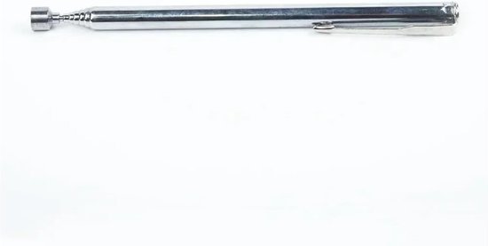 Magnetische Pick-up Tool - Gereedschap Pen - Onderhoud Klusjes - Telescopisch Uitschuifbaar - Tot 65 cm - Zilverkleurig — afbeelding 3