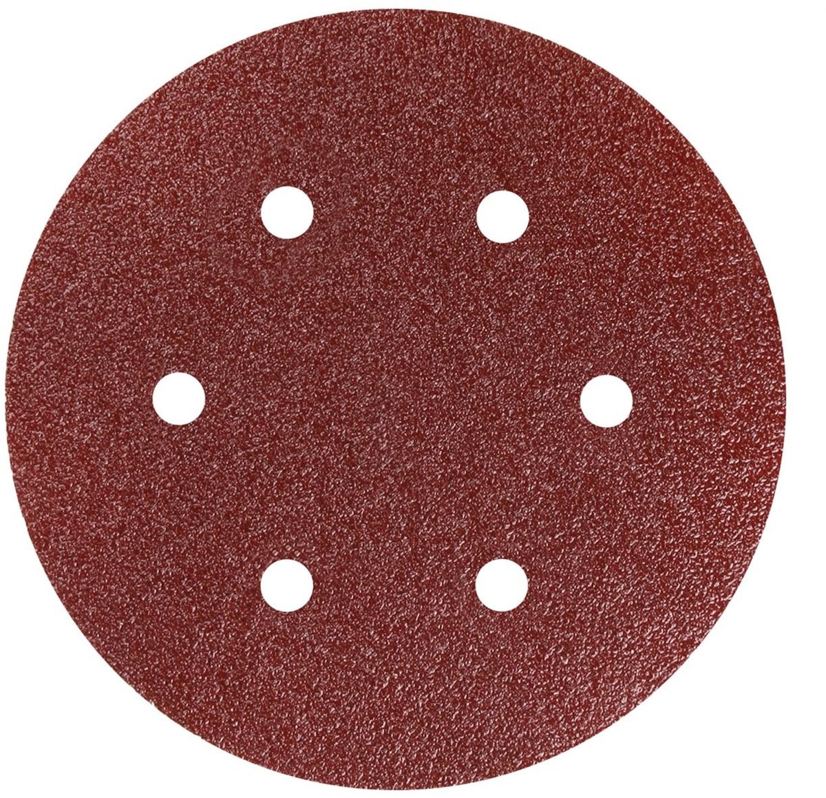 Dailygoods - 25 Stuks Schuurschijven 150mm met 6 Gaten Korrel 100