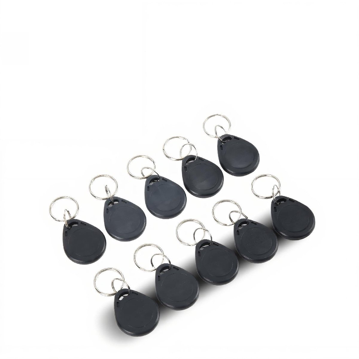 Dailygoods- RFID-sleutelhanger 100 Stuks - Lichtgewicht - Waterdicht - Veilig ABS - Gevoelige Inductie - Handig voor Toegangscontrolesysteem - RFID-tag