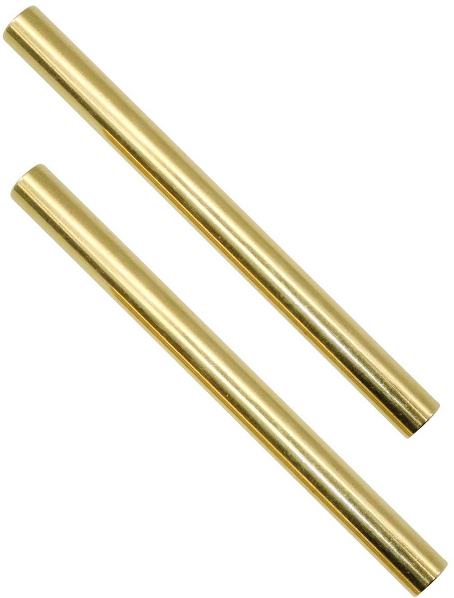 SnelShoppen - 2 Stuks 8mm Ronde Messing Stangen - Massief Messing 8mm x 100mm voor RC Modelbouw en DIY Projecten