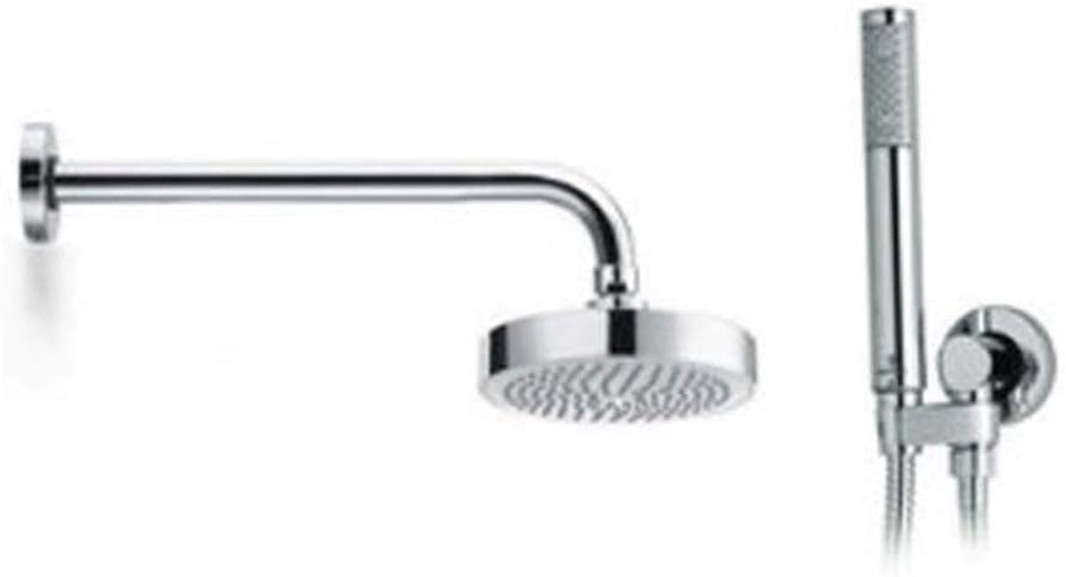 Douchekop Set - Handdouche Met Slang - Ontspannen Douchen - Regenstraal Functie - 140 mm D