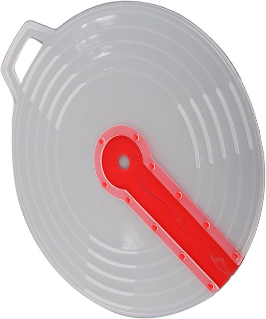 Mixer Spatbescherming - Komdeksel Spatscherm - Schoon Mixen - Transparant Ontwerp - 30 cm Diameter - Transparant — afbeelding 5