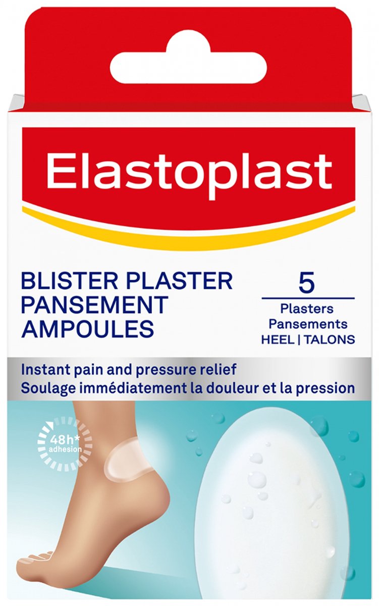 Elastoplast Blaarpleister 5 Verband Ampul (Maat : 34 mm x 58 mm)